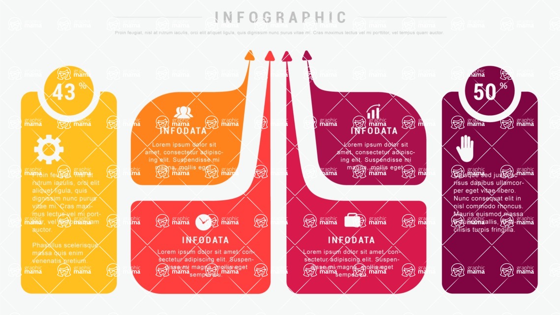 Infographic Templates Collection - Vector, Photoshop, PowerPoint, Google Slides - Modern Business Infographic Template